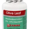 Karuna Health extracto de hoja de oliva suplemento natural 60 cápsulas