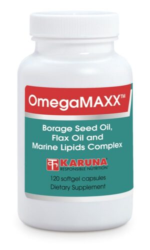 Version 1.0.0 Frente de Karuna OmegaMAXX 120 cápsulas blandas