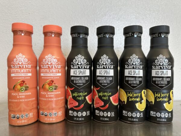 Etiqueta de ingredientes sin gluten de KARVIVA