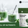 Bolsa resellable polvo espirulina Kate Naturals 8 oz