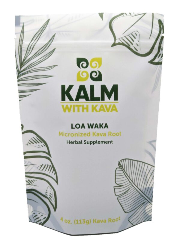 Version 1.0.0 Paquete de Kava micronizada KALM 4 onzas