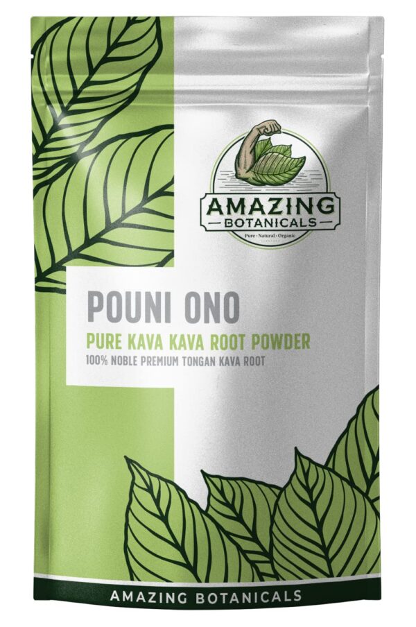Kava Tongan Pouni ONO polvo natural de raíz de kava 16 onzas