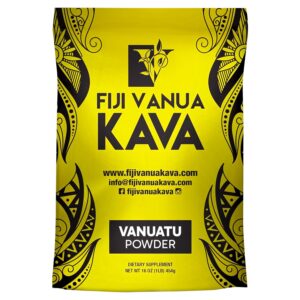 Version 1.0.0 Polvo de Kava Vanua Fiji Vanuatu en envase 16 oz