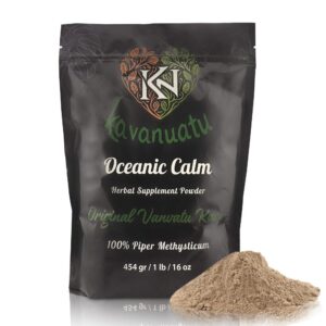 Kavanuatu polvo raíz noble de kava orgánico 16oz bolsa a granel