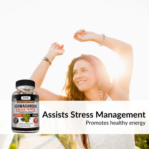 Kaya Naturals ashwagandha cápsulas