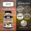 Kaya Naturals ashwagandha etiqueta lateral