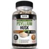 Kaya Naturals cápsulas de cáscara de psyllium 60 conteo