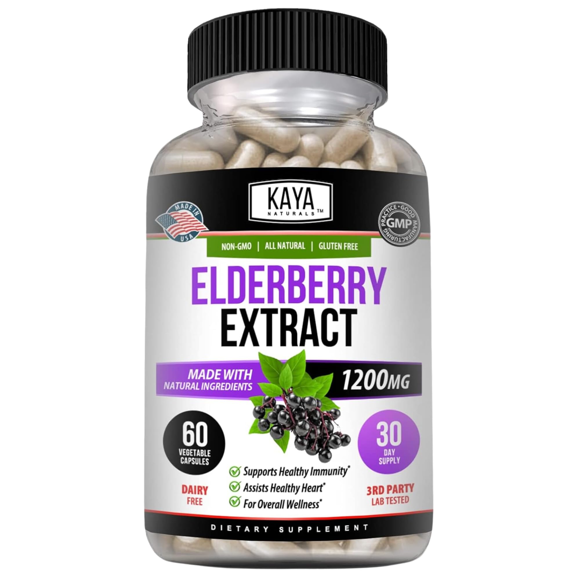Kaya Naturals Elderberry Immune Support