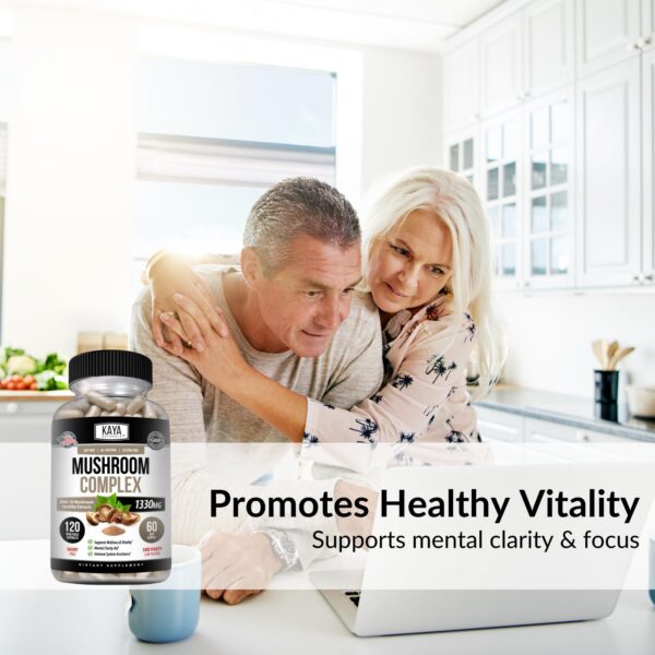 Kaya Naturals cápsulas suplemento para sistema inmunológico