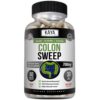 Kaya Naturals Colon Sweep frasco de 60 cápsulas suplementarias para limpieza de colon