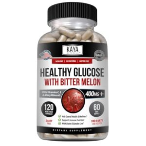 Kaya Naturals Gluco Bittermelon frasco
