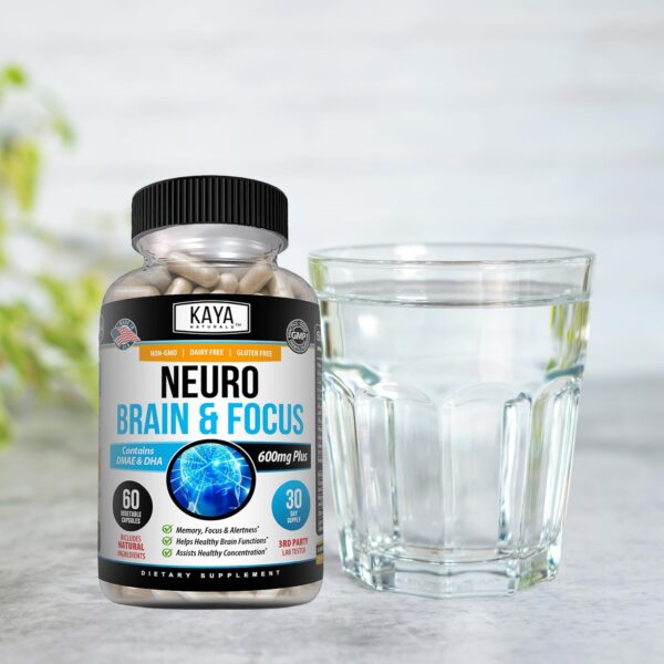 Version 1.0.0 Kaya Naturals Neuro Brain adyacente a gota