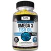 Frasco Kaya Naturals Omega-3 60 cápsulas