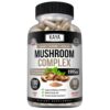 Kaya Naturals suplemento complejo de hongos 180 cápsulas naturales