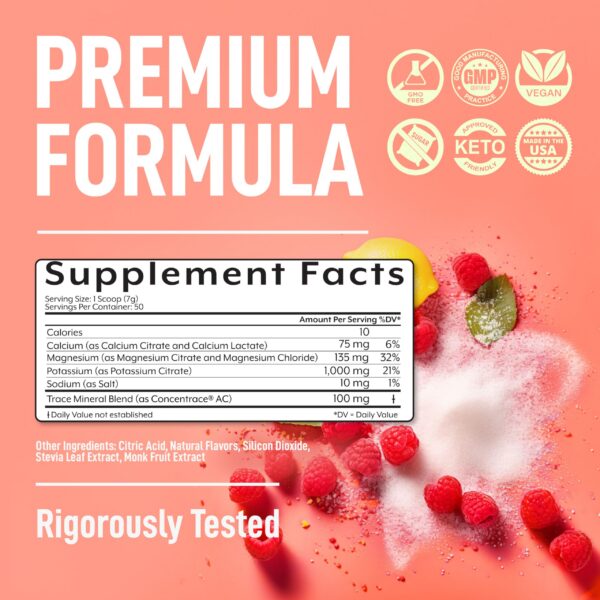 Etiqueta del producto Keppi Keto Electrolytes