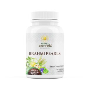 Version 1.0.0 Caja de Perlas de Brahmi Kerala Ayurveda para mental wellness