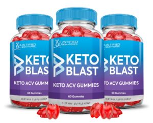 Keto Blast gomitas vinagre manzana pack triple 180 unidades