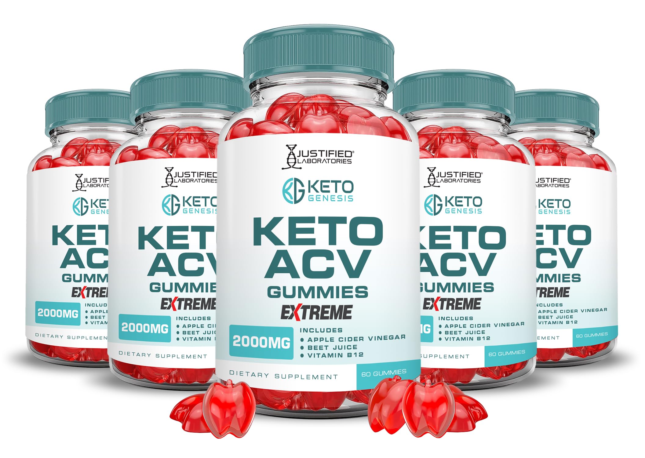 KETO GENESIS EXTREME ACV Keto Gummies, 2000MG
