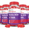 Version 1.0.0 Keto Glow Keto ACV Gummies pack 5 sabor vinagre sidra manzana