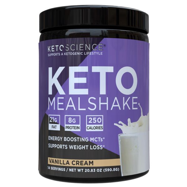 Keto Science batido cetogénico sabor vainilla suplemento nutricional