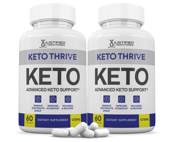 Keto Thrive ACV Pills botella