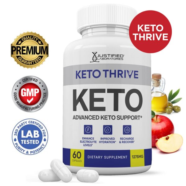 Etiqueta Keto Thrive ACV Pills