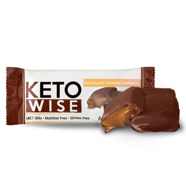 Etiqueta del producto Keto Wise Fat Bombs