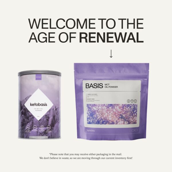 Etiqueta de Ketobasis MCT Powder