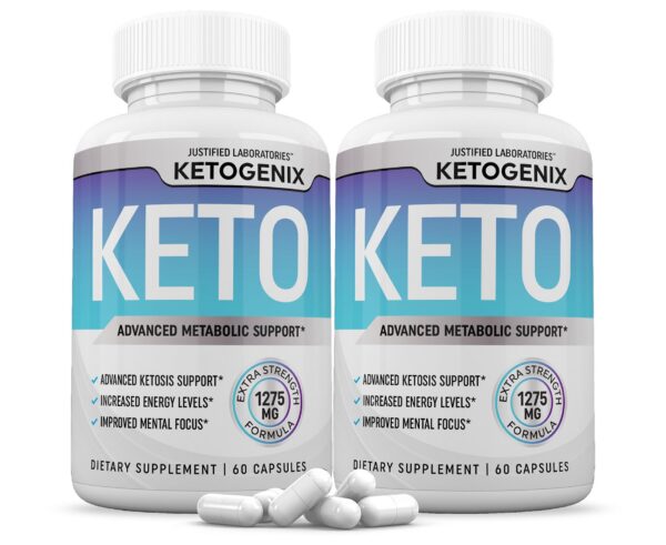 Ketogenix Keto Pills frasco frontal