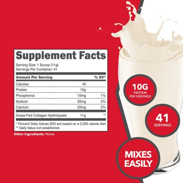 Ketologic colágeno pasto en botella