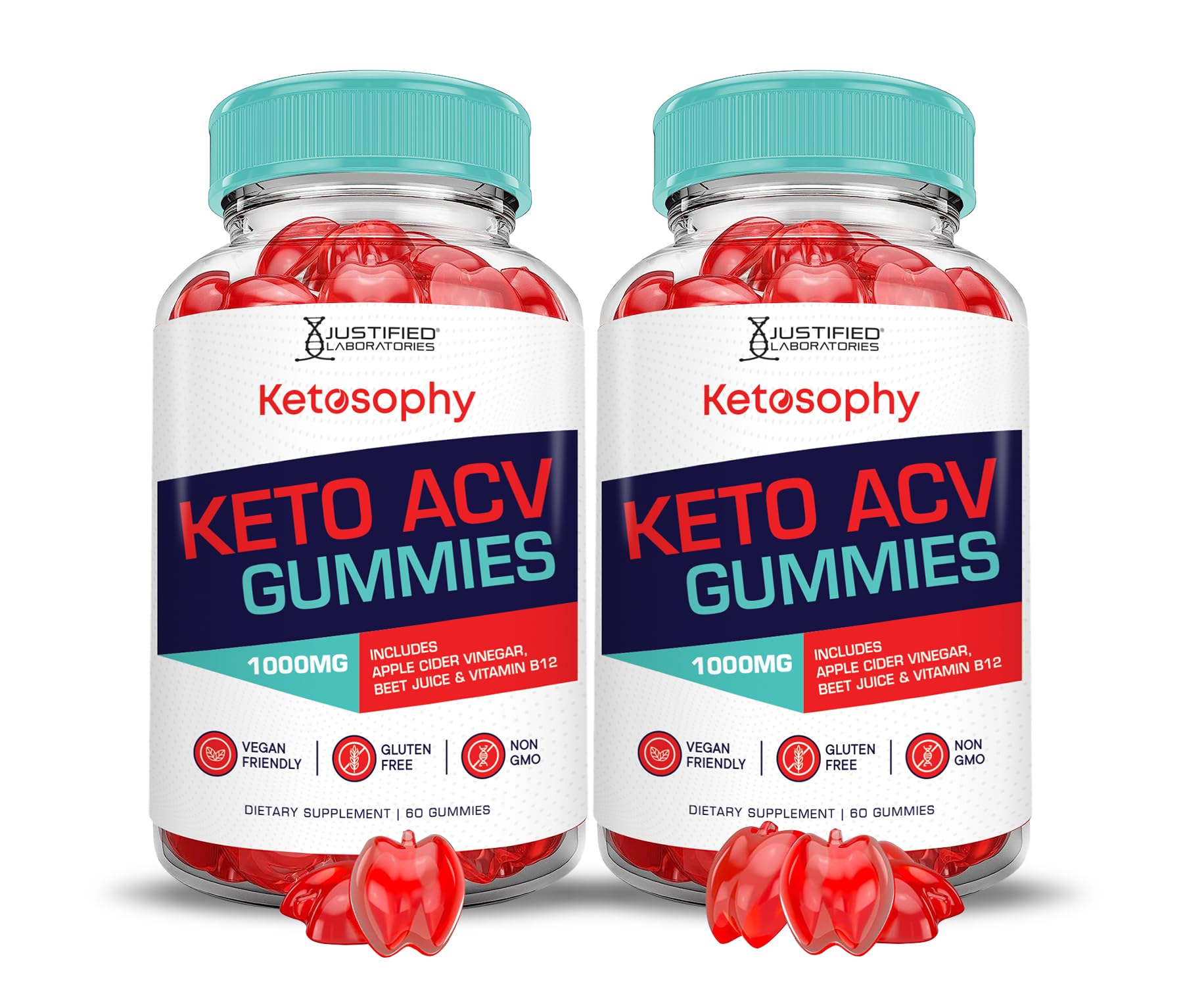 KETO ACV Gummies with B12 and Pomegranate Juice