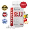 Version 1.0.0 Etiqueta frontal de Ketosyn Keto ACV cápsulas