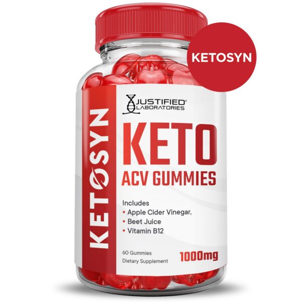 Version 1.0.0 Frasco Ketosyn Keto ACV gomitas veganas