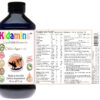 Kidamins multivitaminas líquidas para niños sabor naranja 16oz