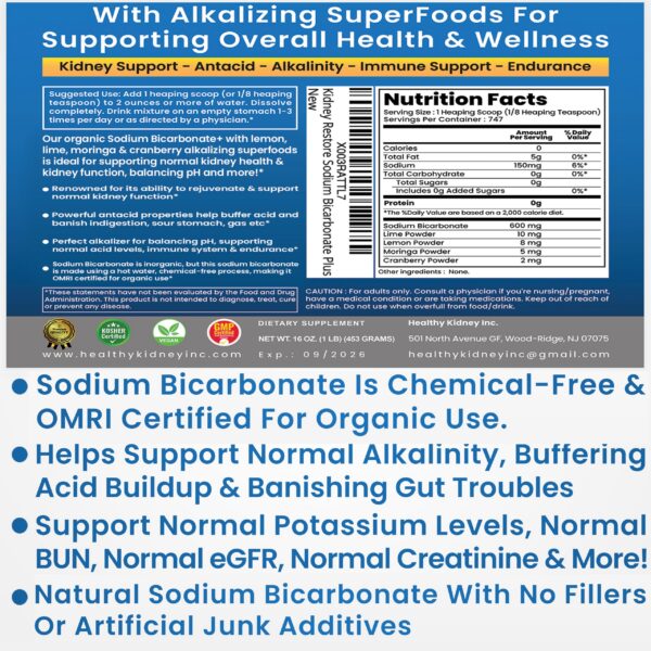 Etiqueta de PhosFix en envase