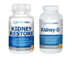 Botella Kidney Restore suplemento para salud renal y limpieza