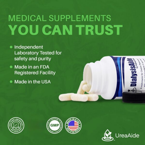 Frasco de 60 cápsulas KidneyAide