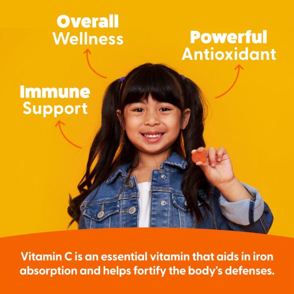 Ingredientes de las gomitas de vitamina C para niños