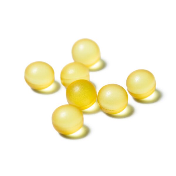 Envase y empaque de 120 cápsulas blandas