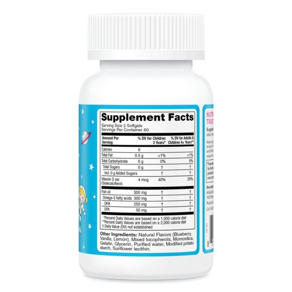 Etiqueta frontal con sabor Limón Arándano