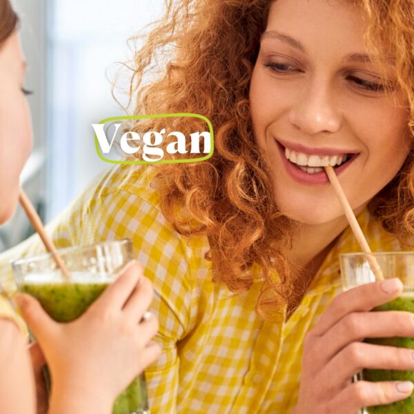 Kidz Superfood Amazing Grass en batido