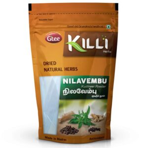 KILLI Polvo Nilavembu en empaque de 100g