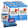 Kinara Slo Niacin 500mg suplemento sin rubor 100 cápsulas