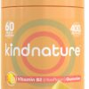Kind Nature gomitas vitamina b2 sabor limón 60 unidades