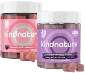 Gomitas KINDNATURE potasio magnesio packaging