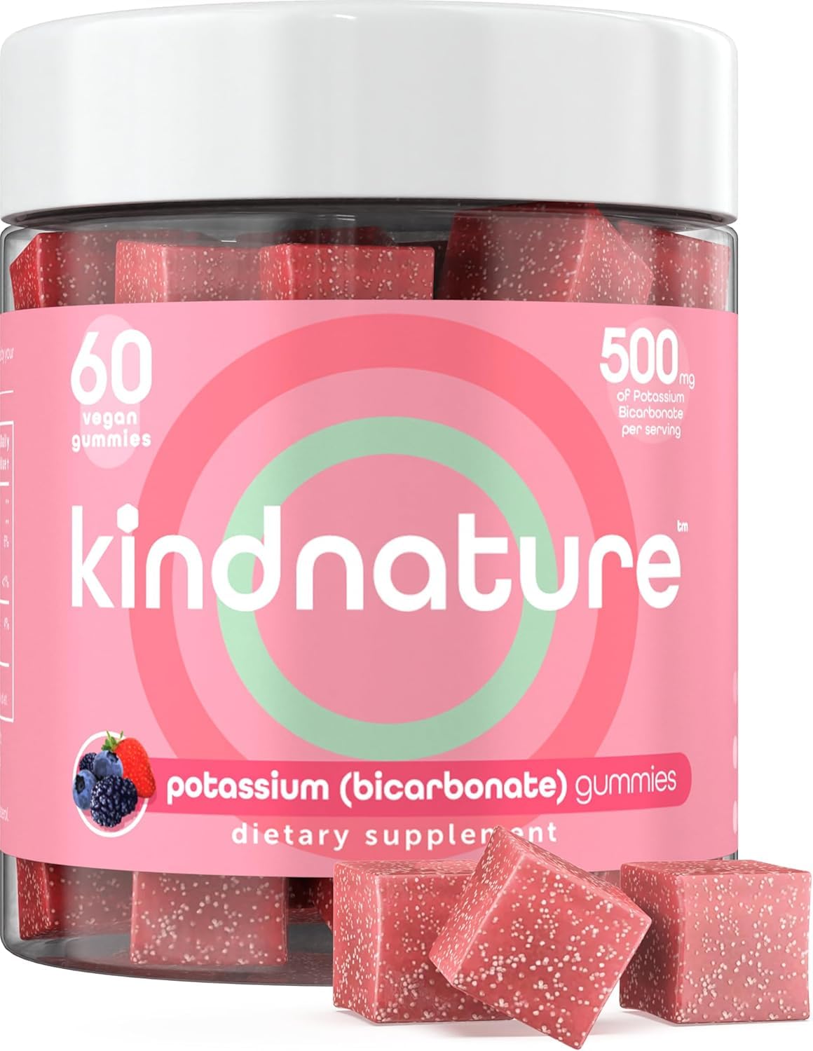 kindnature Potassium, 500 mg
