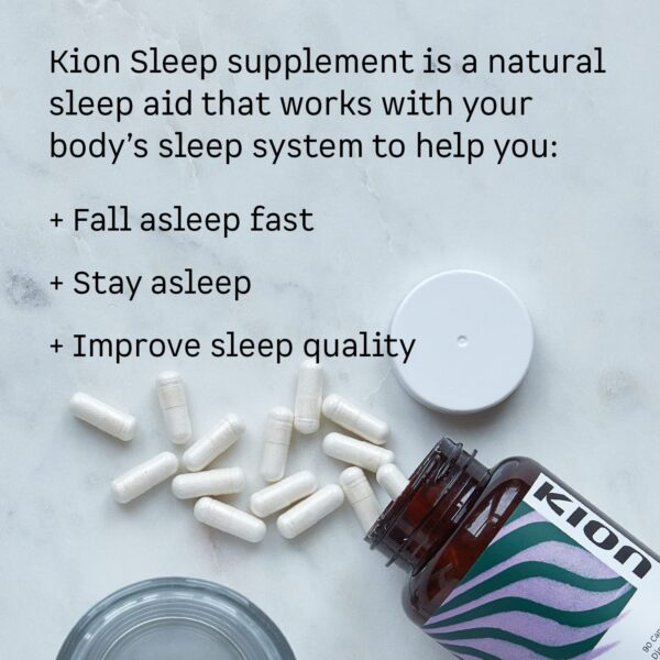 Version 1.0.0 Kion Sleep apoyo natural al sistema de sueño