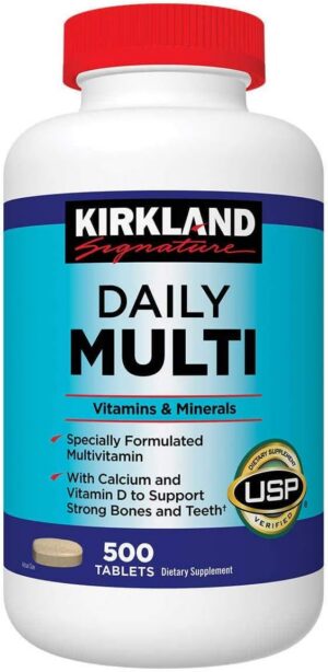 Kirkland Daily Multi etiqueta frontal