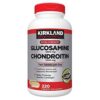 KIRKLAND Signature Glucosamina 1500 mg y Condroitina 1200 mg – etiqueta frontal
