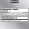 Kirkland glucosamina condroitina etiqueta